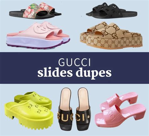 jeffrey campbell gucci dupes|Gucci slide dupe list.